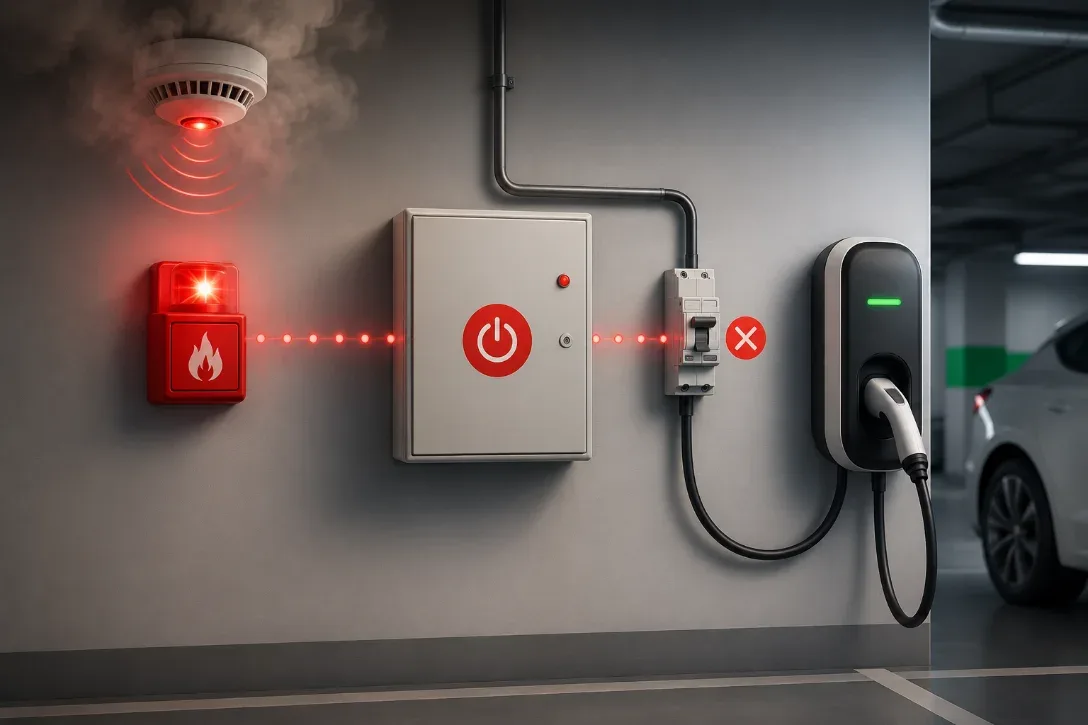 wallbox em garagem
